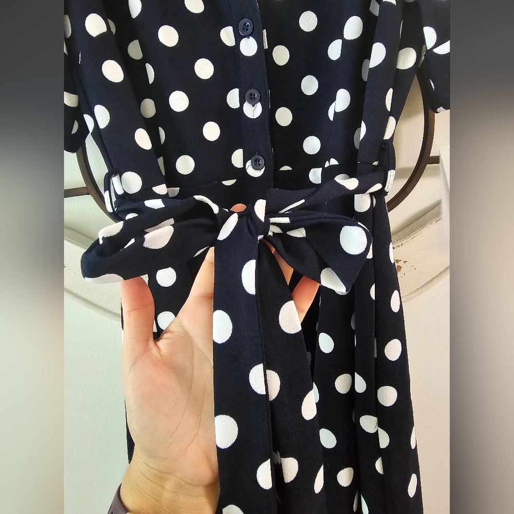 NWT Shelby & Palmer Retro Polka Dot Dress Size 8. - Picture 7 of 8